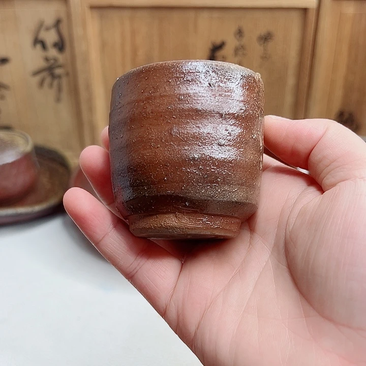 备前烧，主人杯，小山真吾
