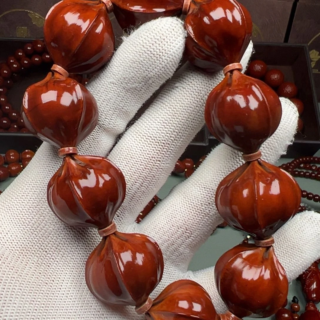 吊坠橄榄核四花素核26