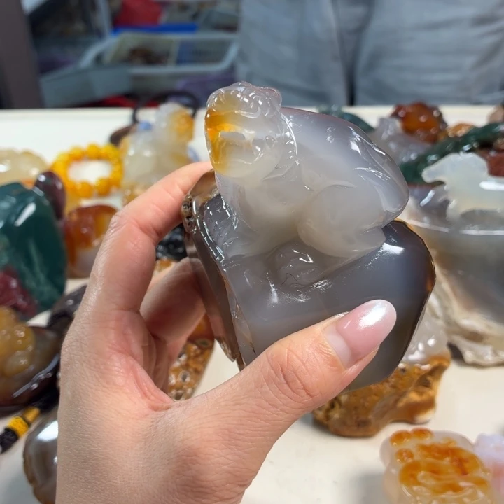 未镶嵌吊坠(不含链)玛瑙/玉髓