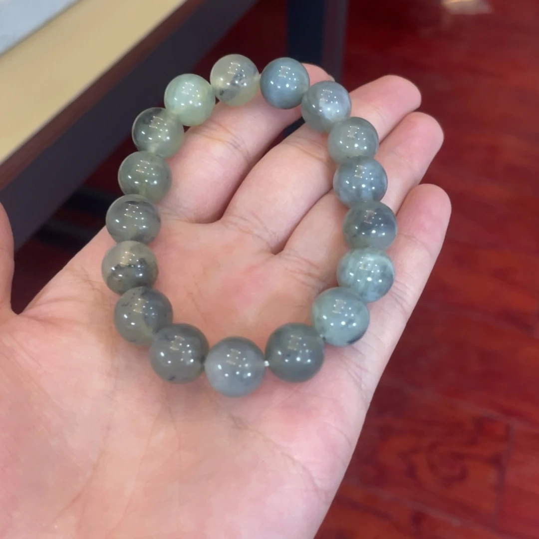 蛇纹石玉未镶嵌手链