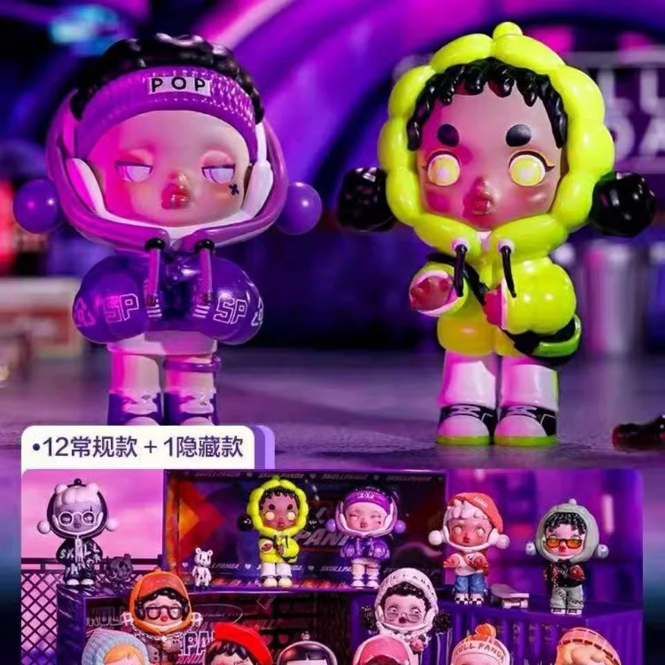 【直播拆盒隐藏端】SKULLPANDA熊喵热潮盲盒