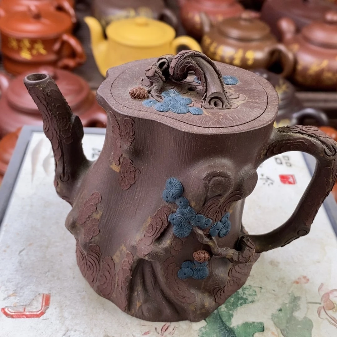 紫砂茶壶原矿手工234