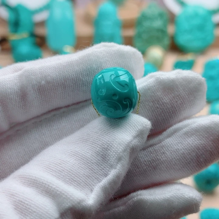 绿松石未镶嵌配饰