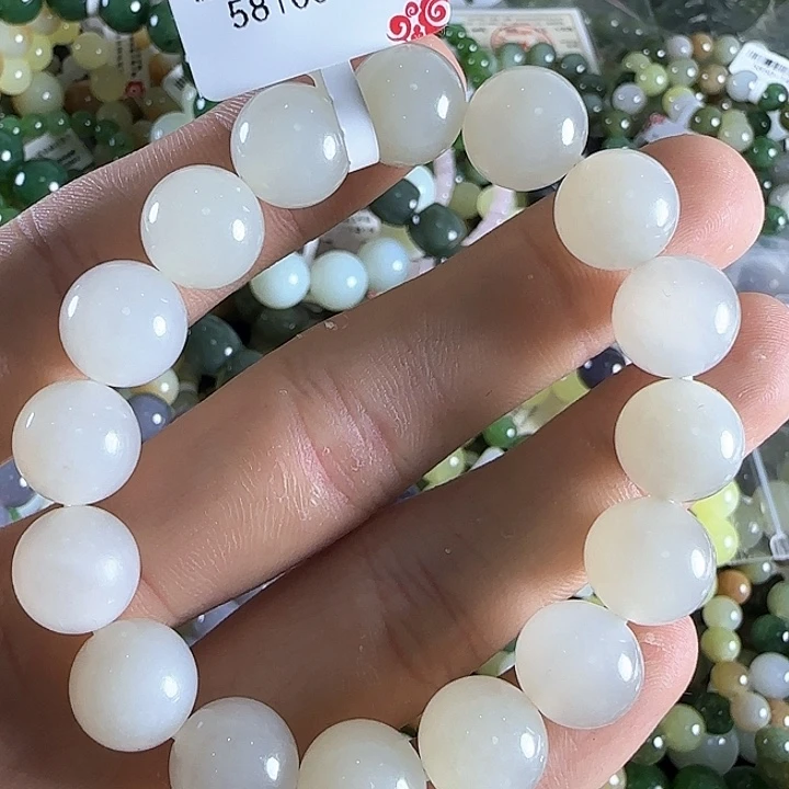 和田玉手链未镶嵌33