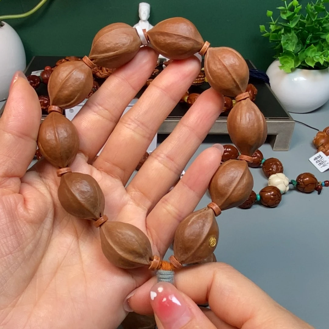 手串/手链橄榄核1.7金标铁素