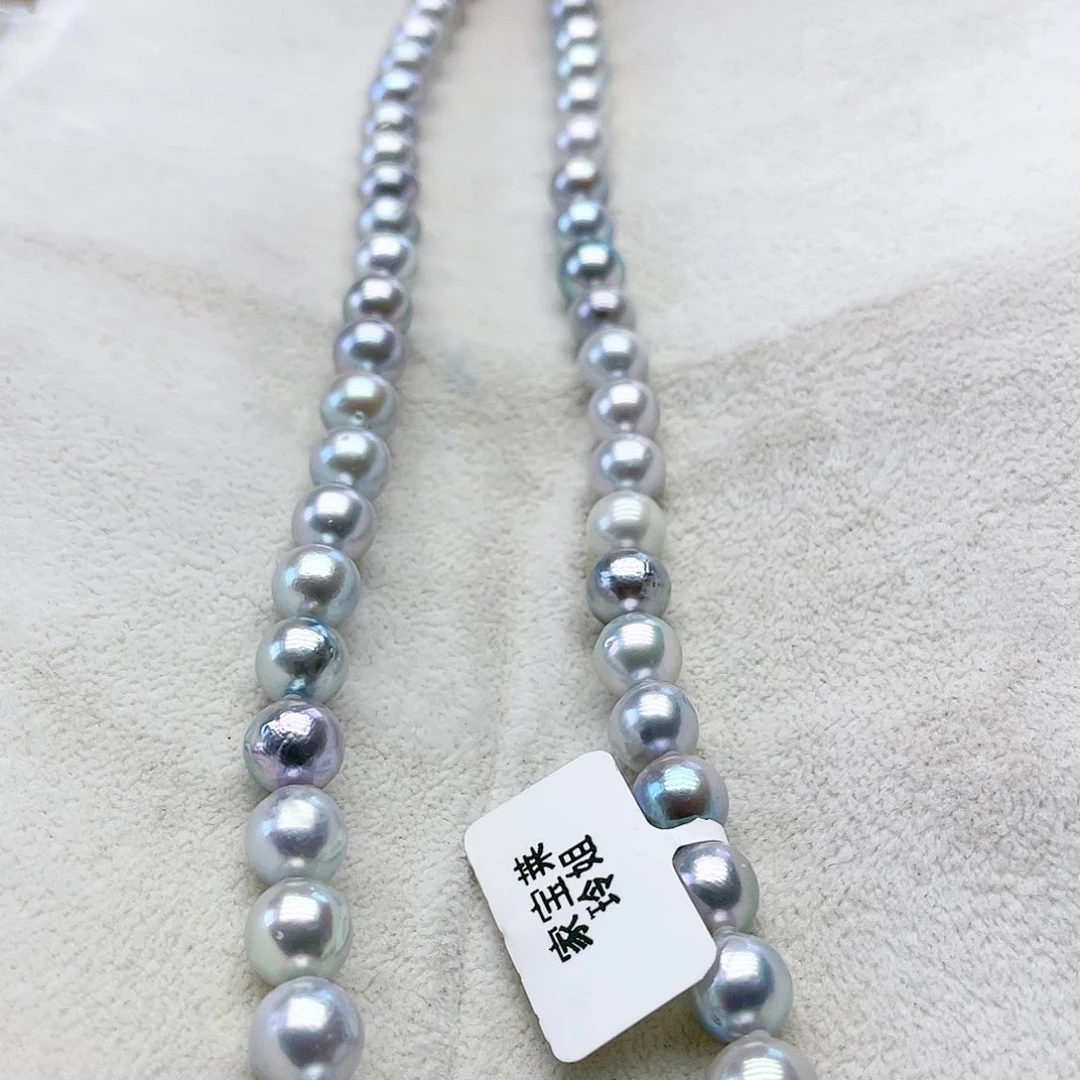 海水珍珠颈饰银S925镶嵌