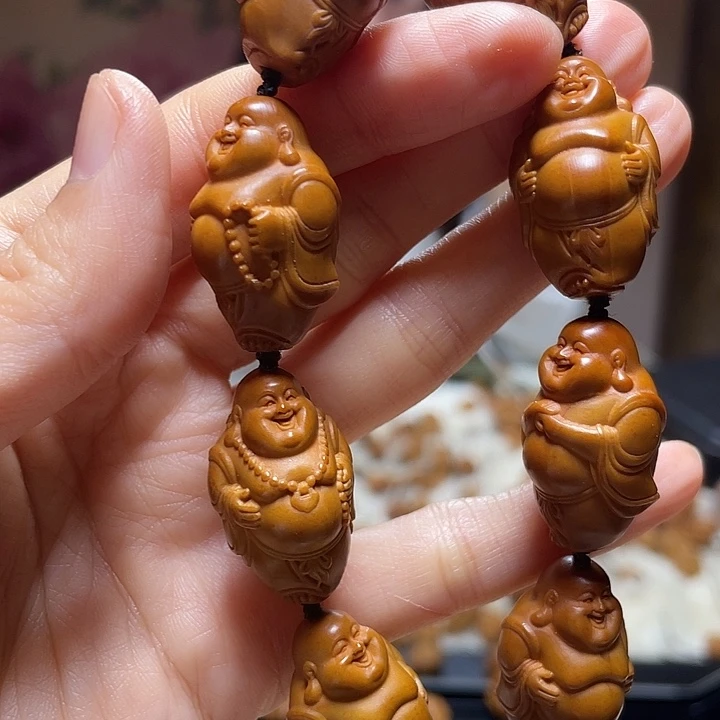 橄榄核手串/手链小金条