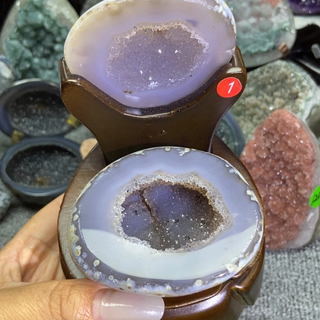 未镶嵌紫晶摆件水晶