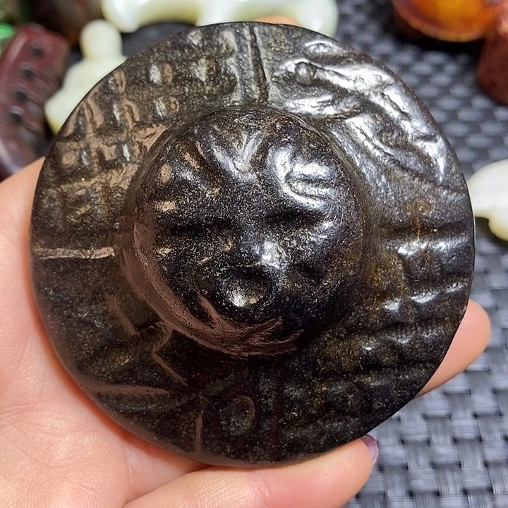 紫金钵盂菩提吊坠