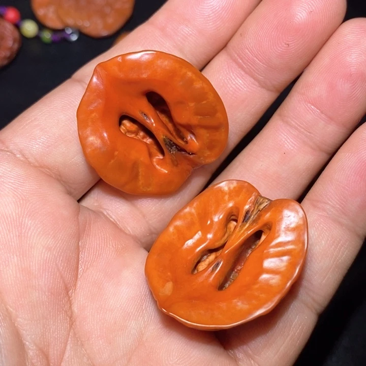 无***运核桃手串/手链02 两半核桃文玩核桃