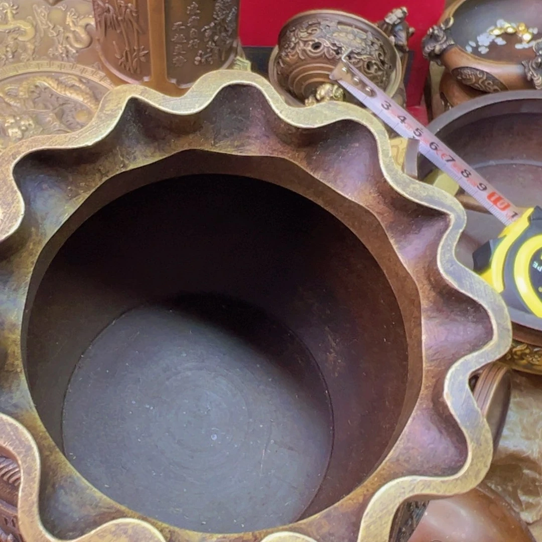 原矿风磨铜钱袋子