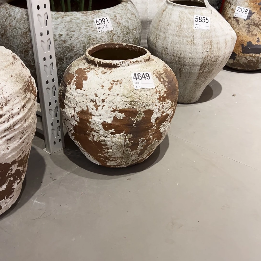 瓶4649高30口13-14陶瓷花瓶无孔