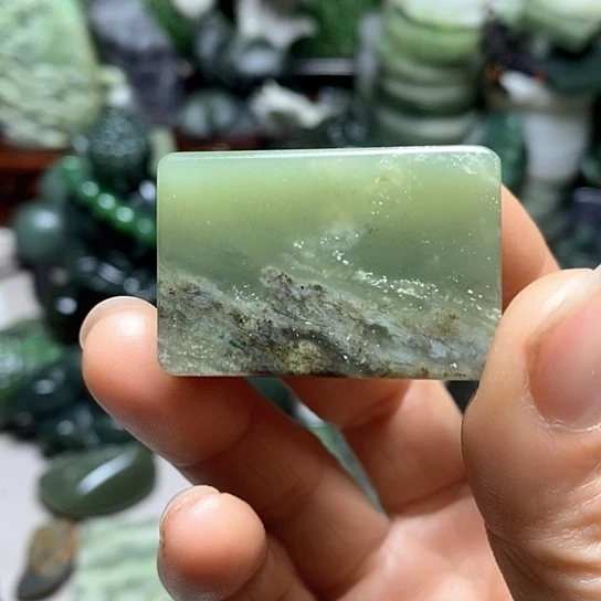 未镶嵌和田玉（糖玉）珠宝半成品