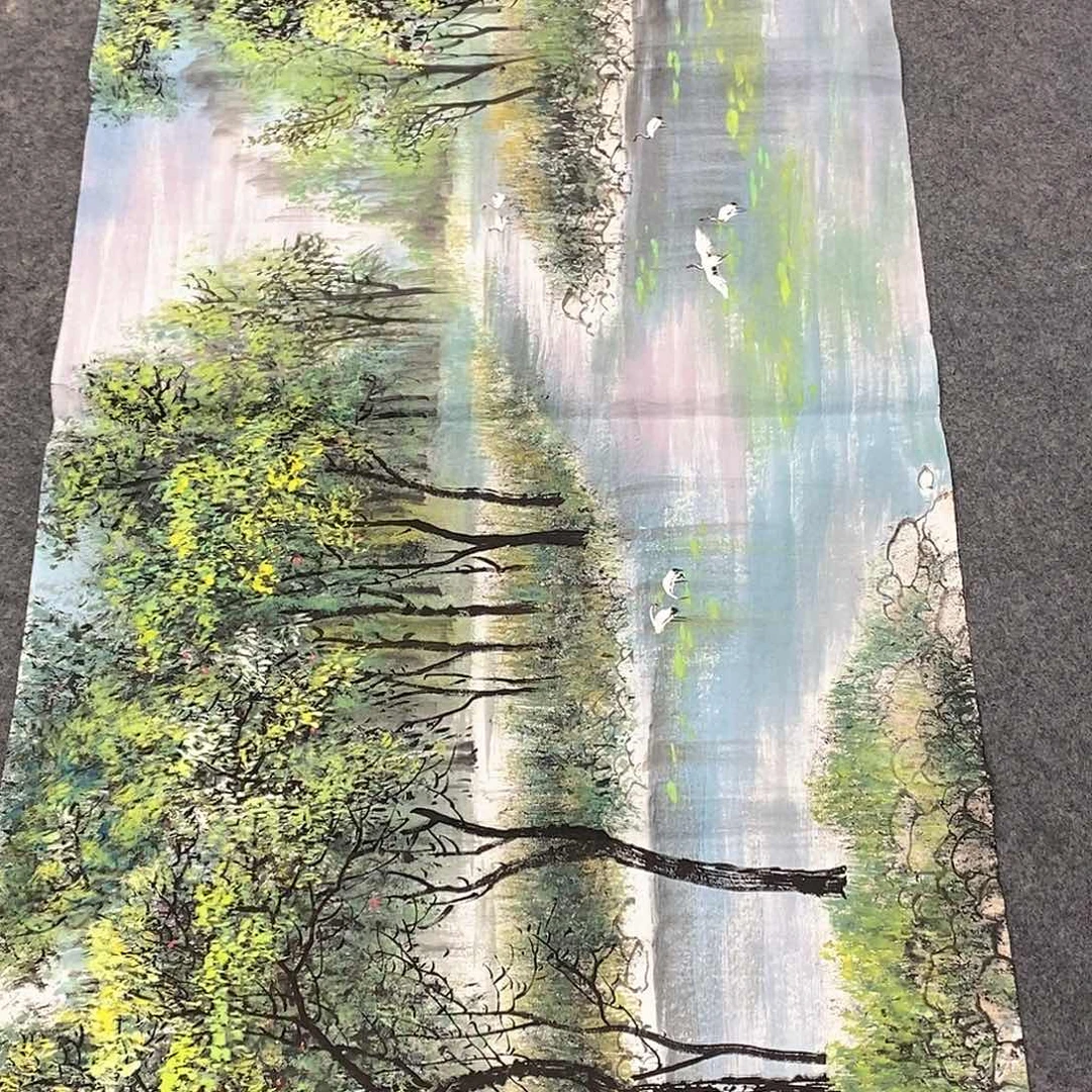 国画国画手绘作品
