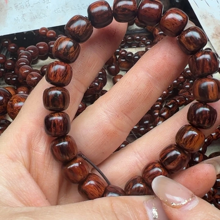 木海南红降10老型黑金底天花板