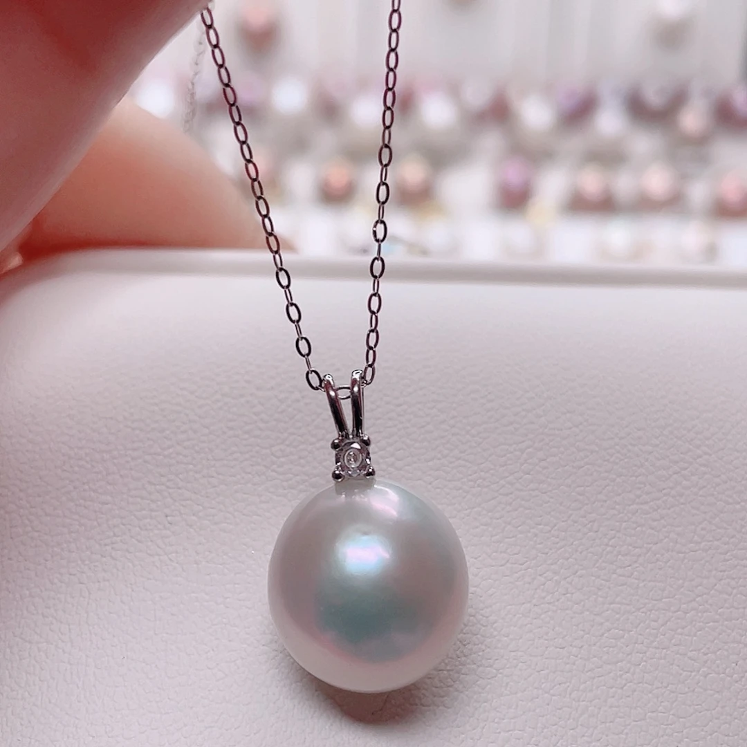 淡水珍珠合金吊坠(赠链)