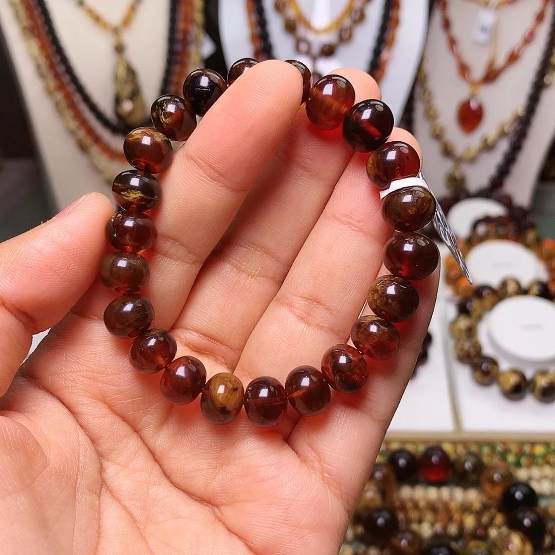 琥珀未镶嵌裸石抚顺琥珀10高净血蜡