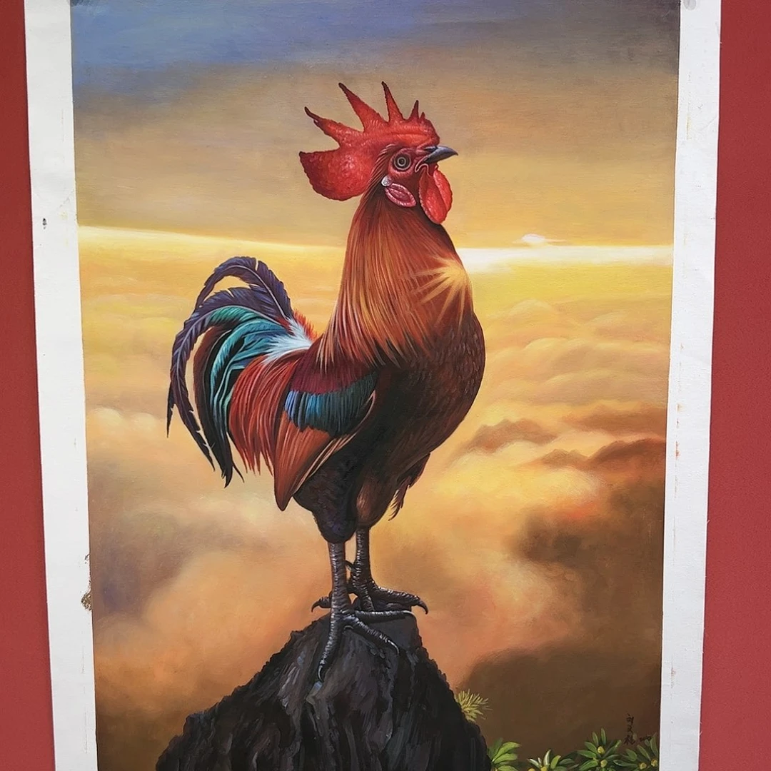 油画刘文桂油画作品