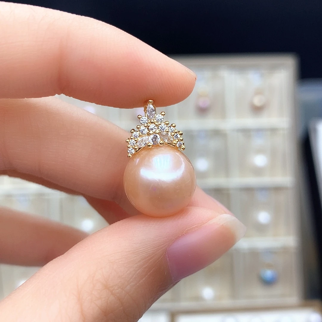 淡水珍珠合金颈饰