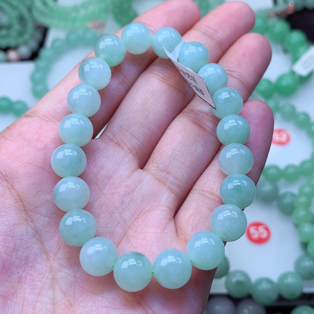 翡翠未镶嵌毛衣链