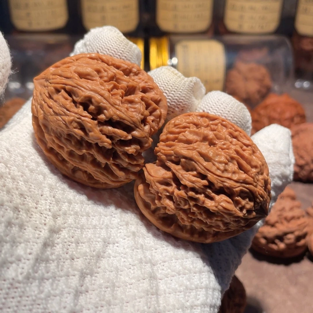 文玩核桃吊坠42瀑布文丑疆