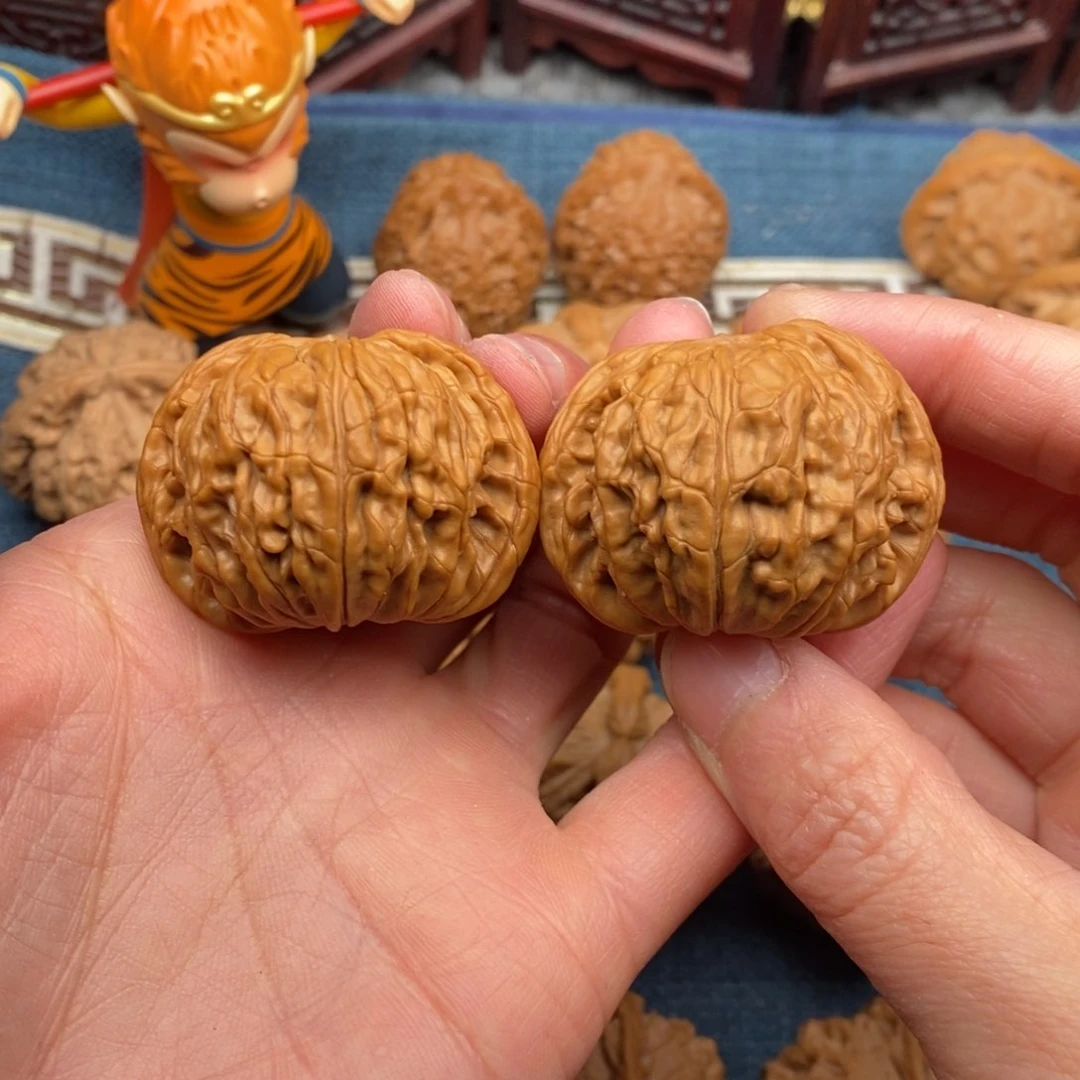 文玩核桃把件42元宝磨