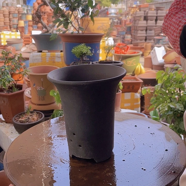 紫砂宜兴紫砂兰花盆2
