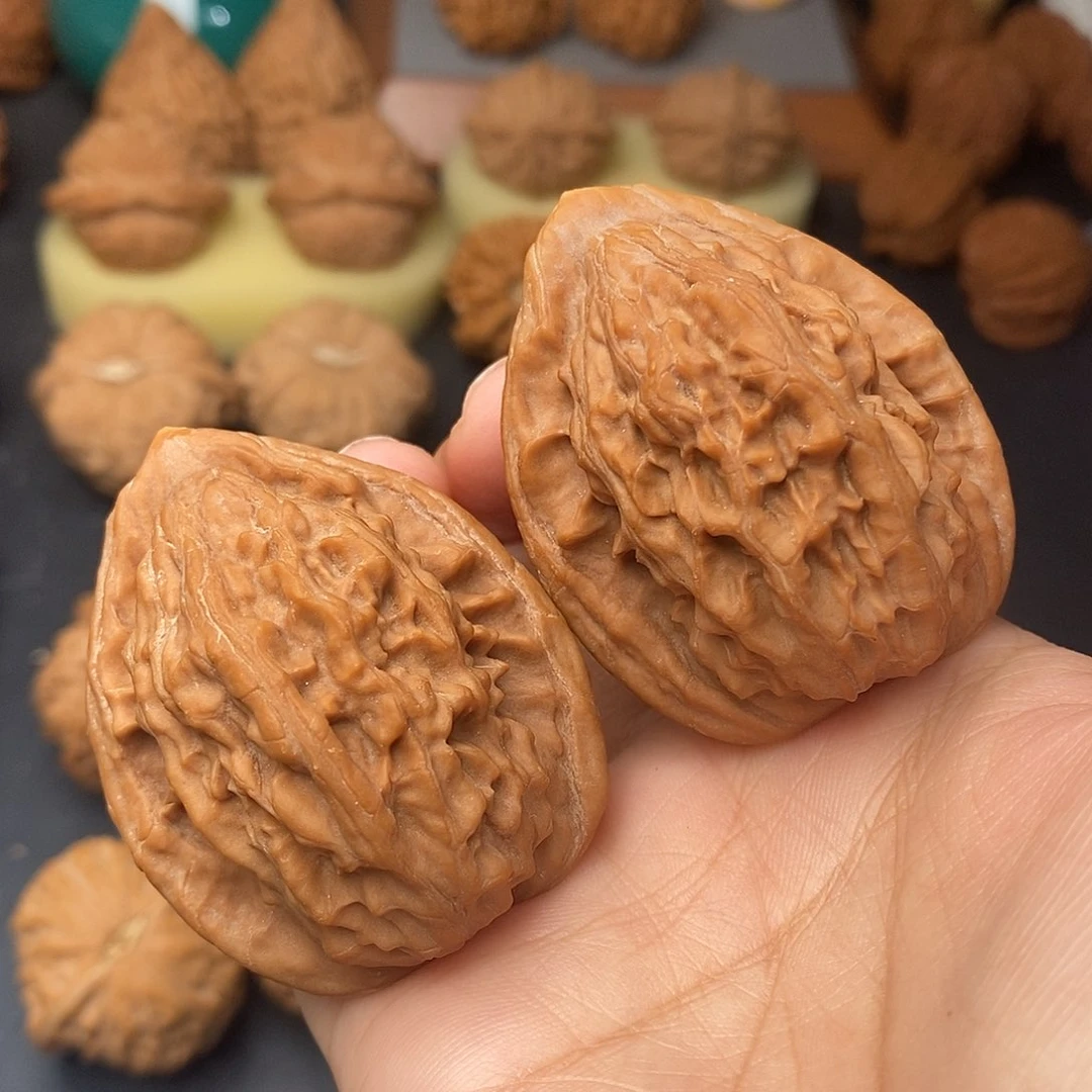 把件文玩核桃大红袍42