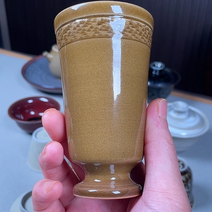 茶盏邹光辉电烧作品