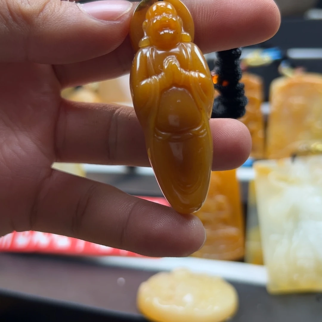 石英质玉（黄龙玉）未镶嵌hly