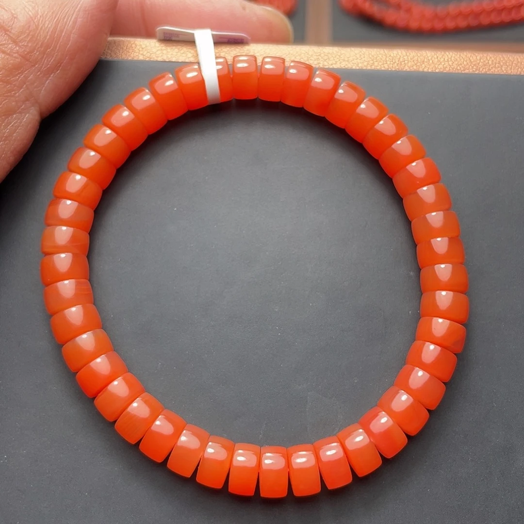 南红玛瑙未镶嵌手串