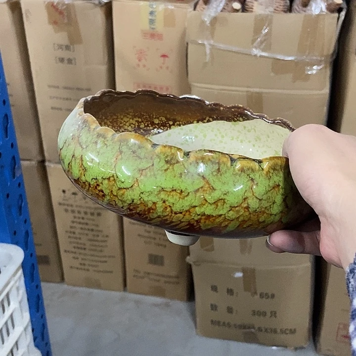 花盆单场满9.9发货18×8瑕疵