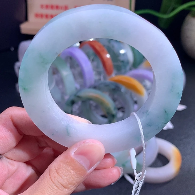 【闪购商品】未镶嵌翡翠手镯定制翡翠