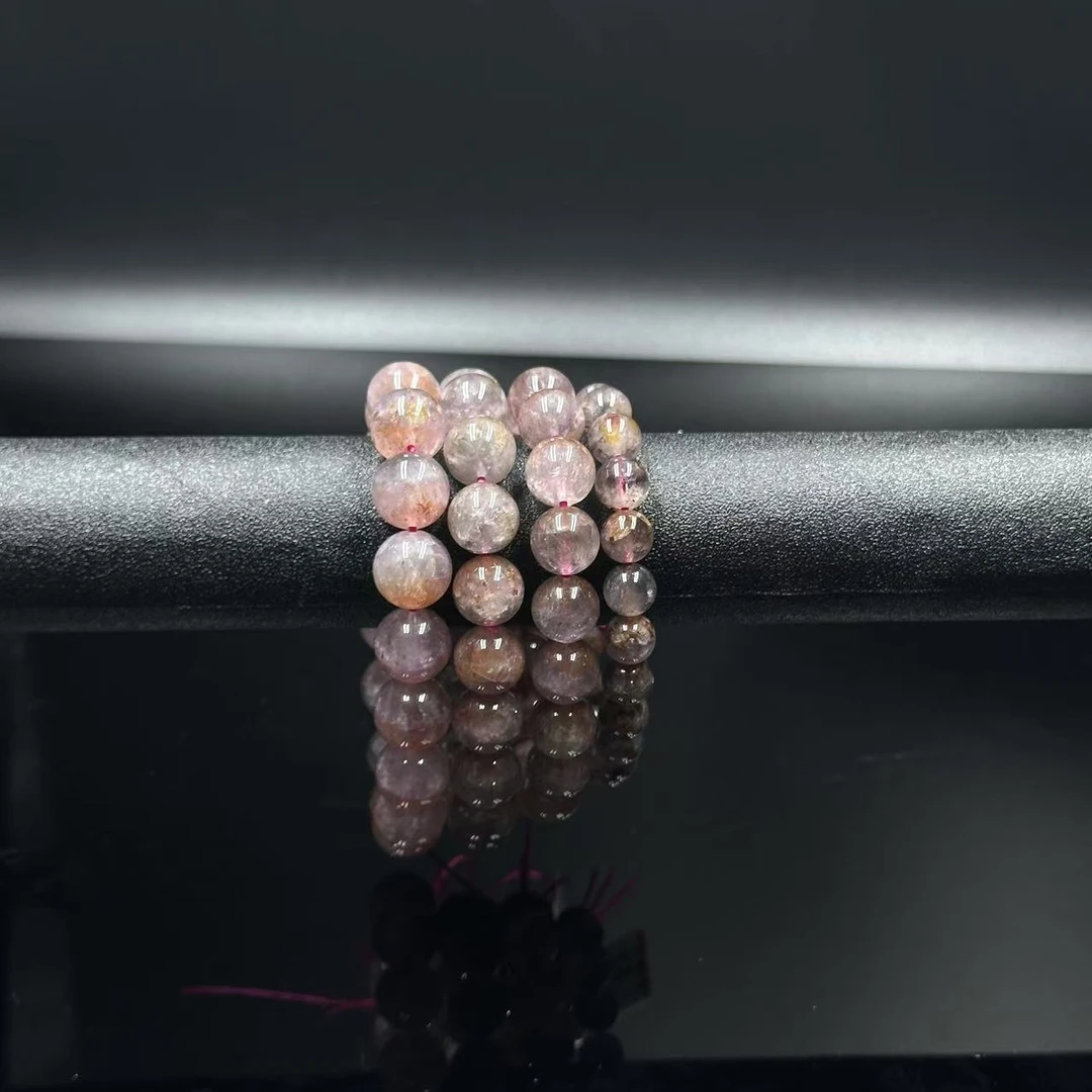 YS8793  极光水晶 圆珠单圈手链 多样性发其一