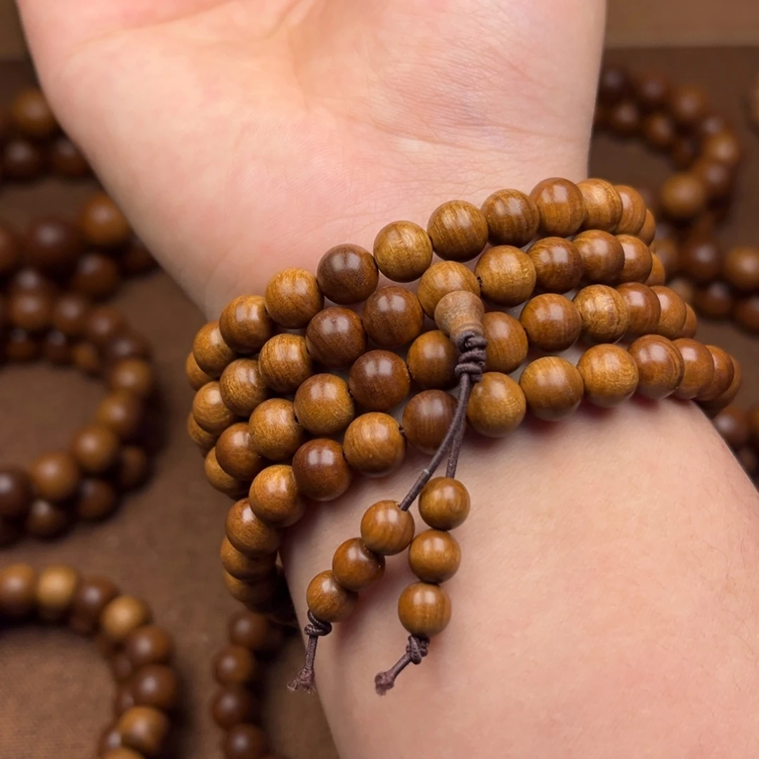 檀香木老山檀8*108长串