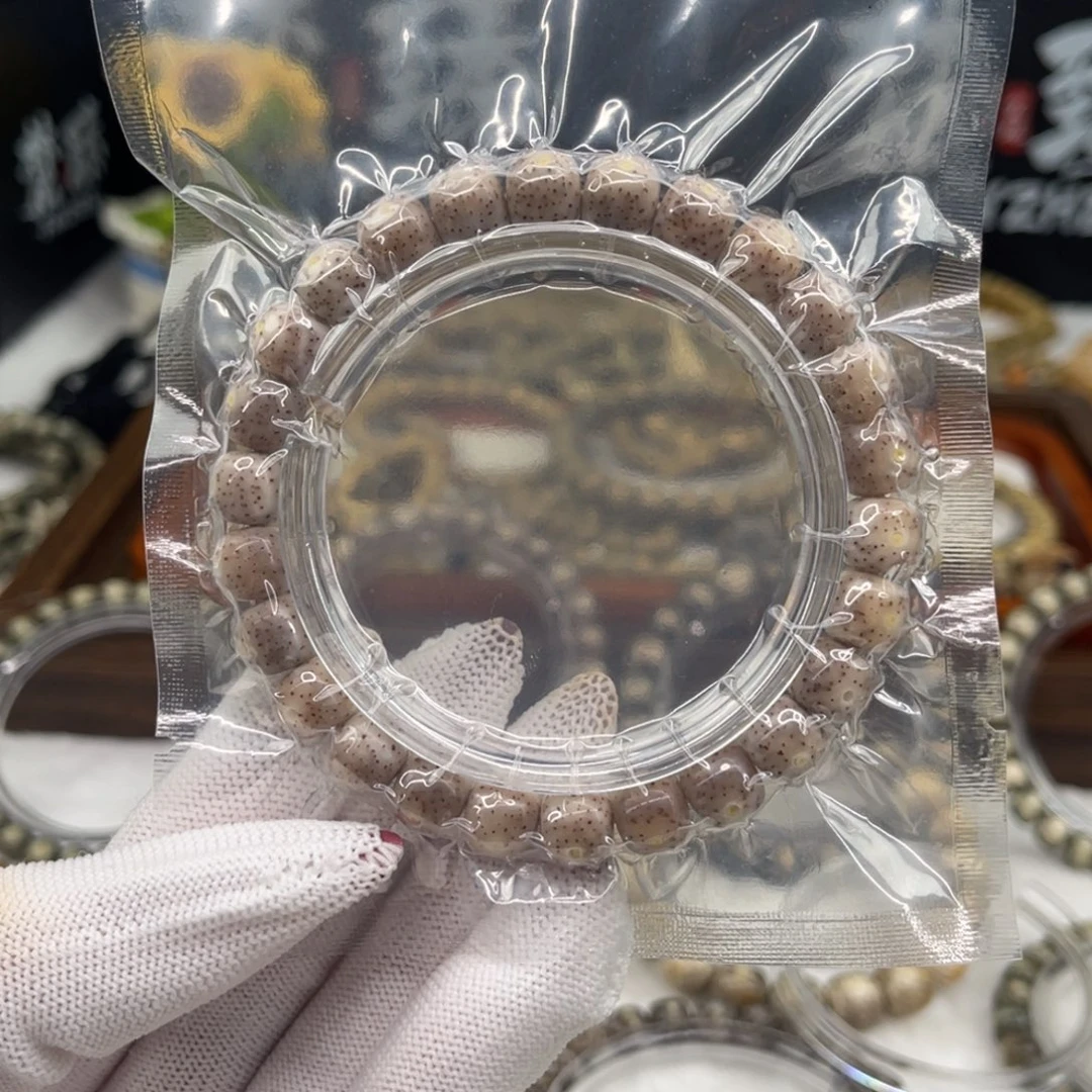 仓***木手串星月菩提石玉月朗星稀正月9×8同枝高抛