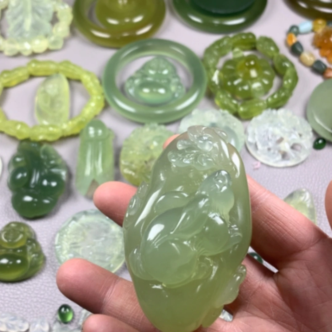 【闪购商品】未镶嵌蛇纹石玉2025新款岫玉