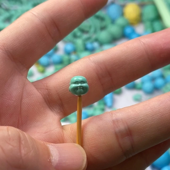 非金属卡8绿色弥勒单珠