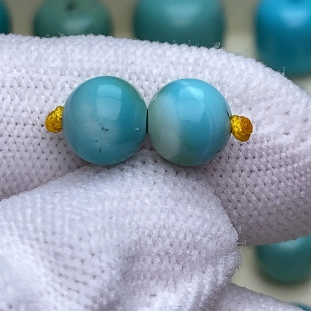 绿松石未镶嵌绿松石7.5mm