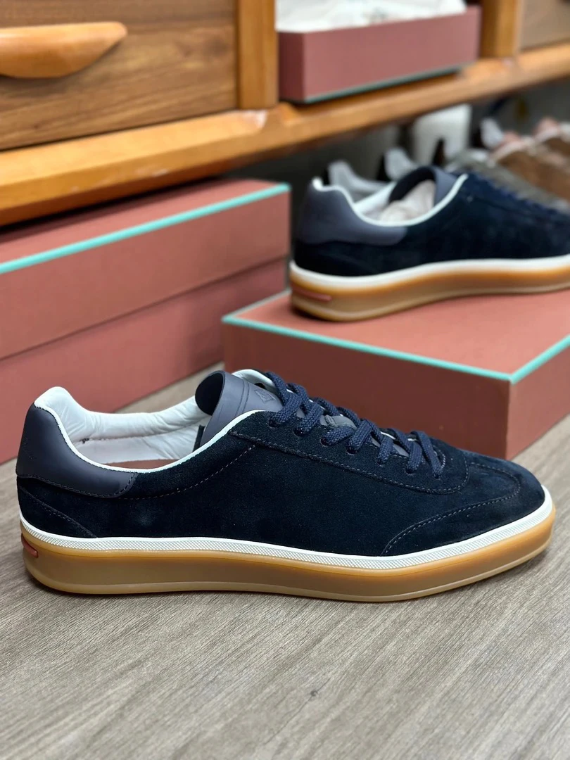 德训四季真皮舒适透气经典复古百搭男鞋夏季低帮休闲板鞋