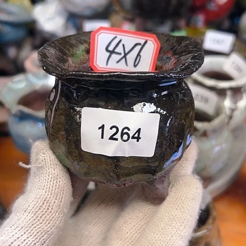 粗陶花盆手工花盆制作