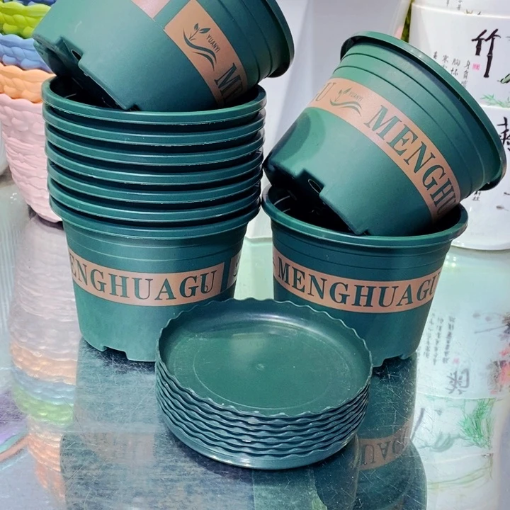 新款矮150加仑盆10个带托