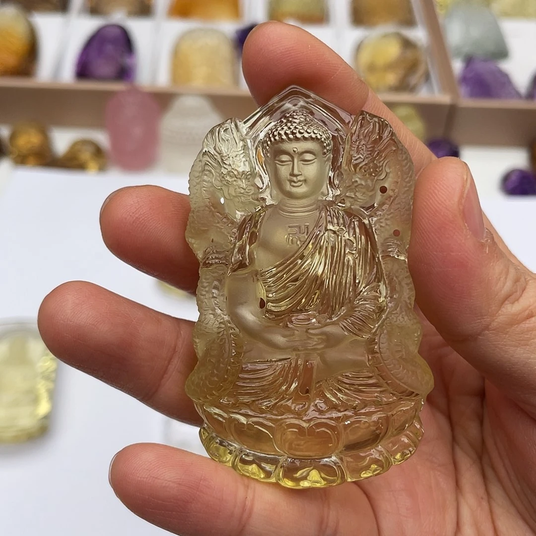 水晶未镶嵌颈饰定制