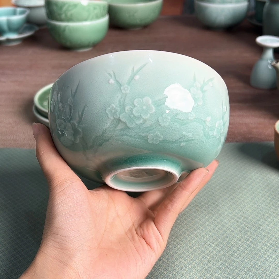 云间青瓷小米茶器龙泉