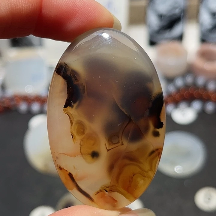 玛瑙/玉髓未镶嵌吊坠(不含链)