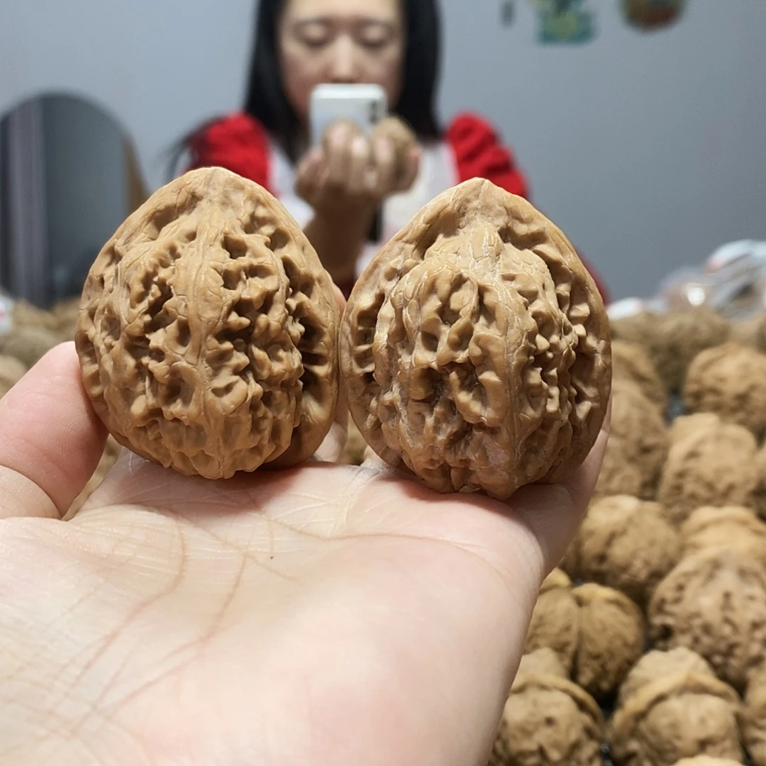 吊坠文玩核桃核樽40+黄尖