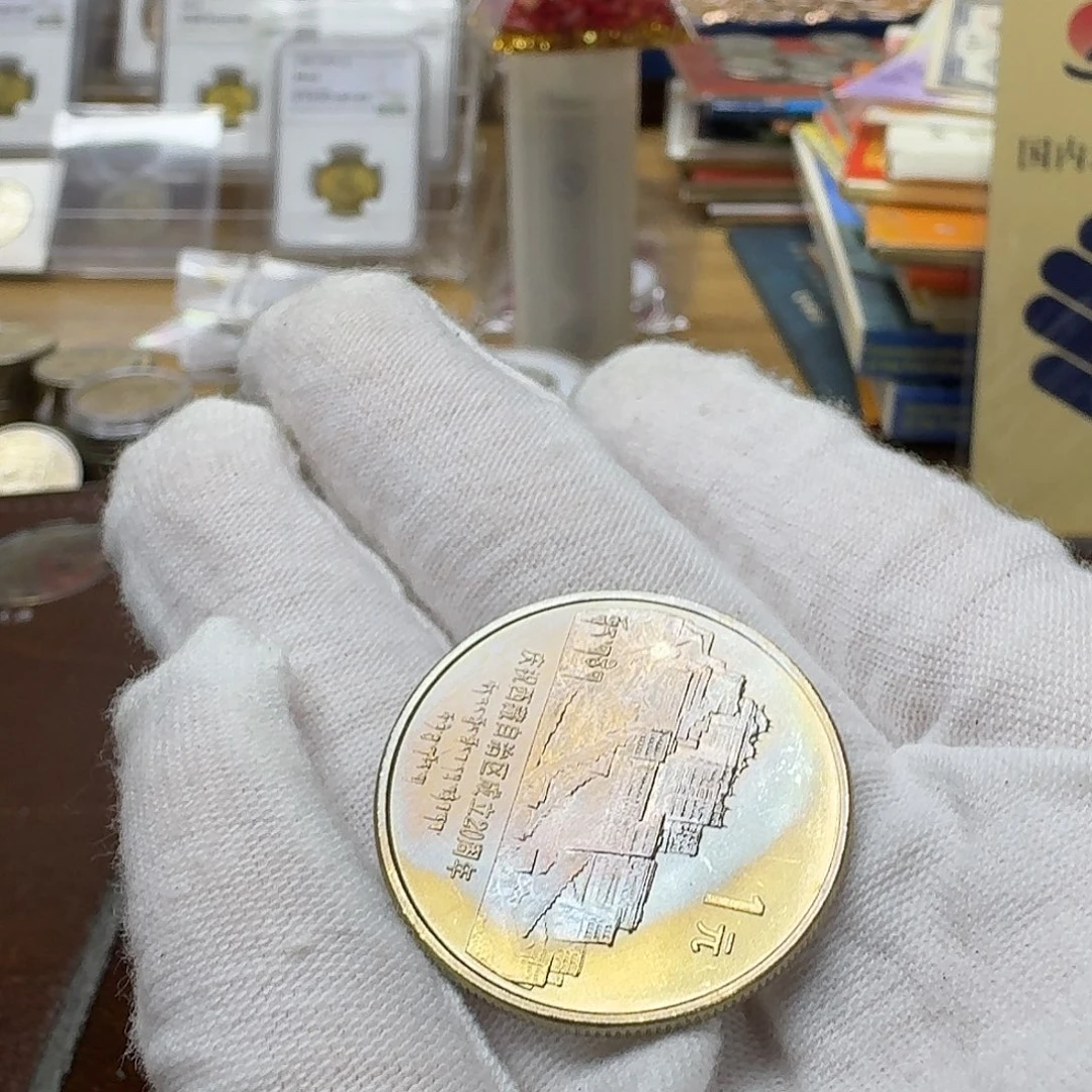 其他普通金属西藏纪念币一枚