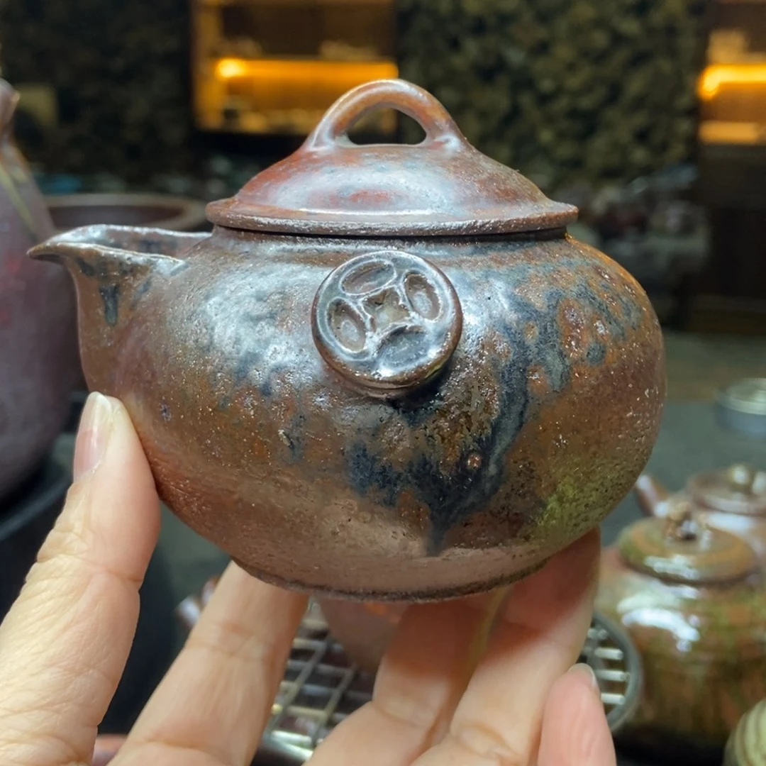 紫砂柴烧紫砂茶具