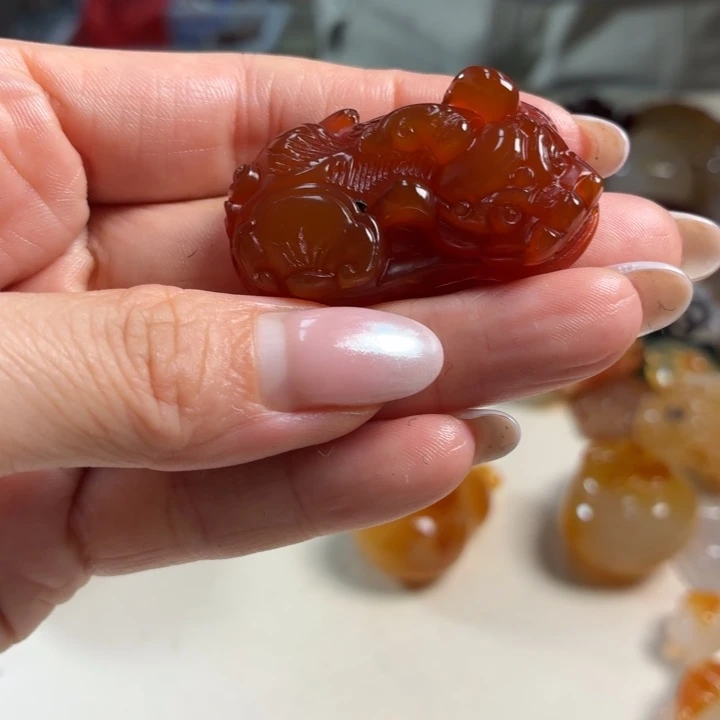 未镶嵌吊坠(不含链)玛瑙/玉髓