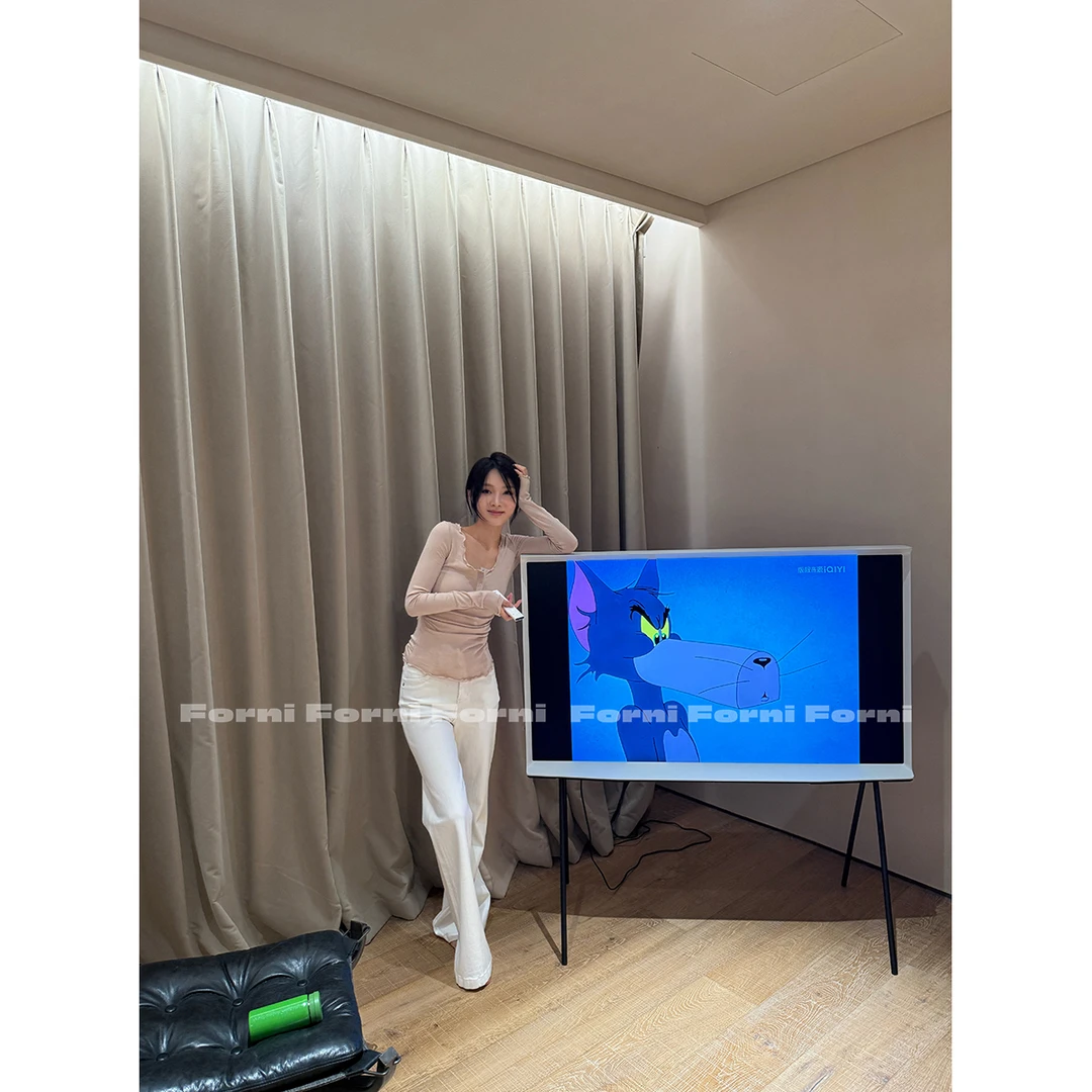 FORNI 烟管牛仔 显瘦窄版马蹄裤牛仔裤